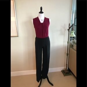 WHBM Black Slacks Size 4R